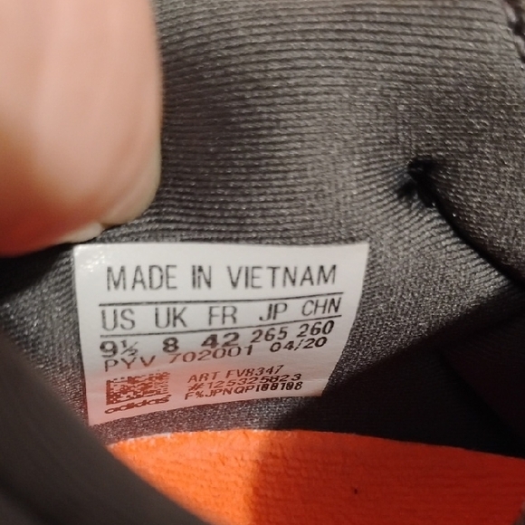 SALE! Adidas Grey & Pink Ultraboost Athletic Sneakers (X-65 CRATE) - Picture 7 of 12